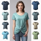 Knot Front T Shirt Supplier In Bangladesh